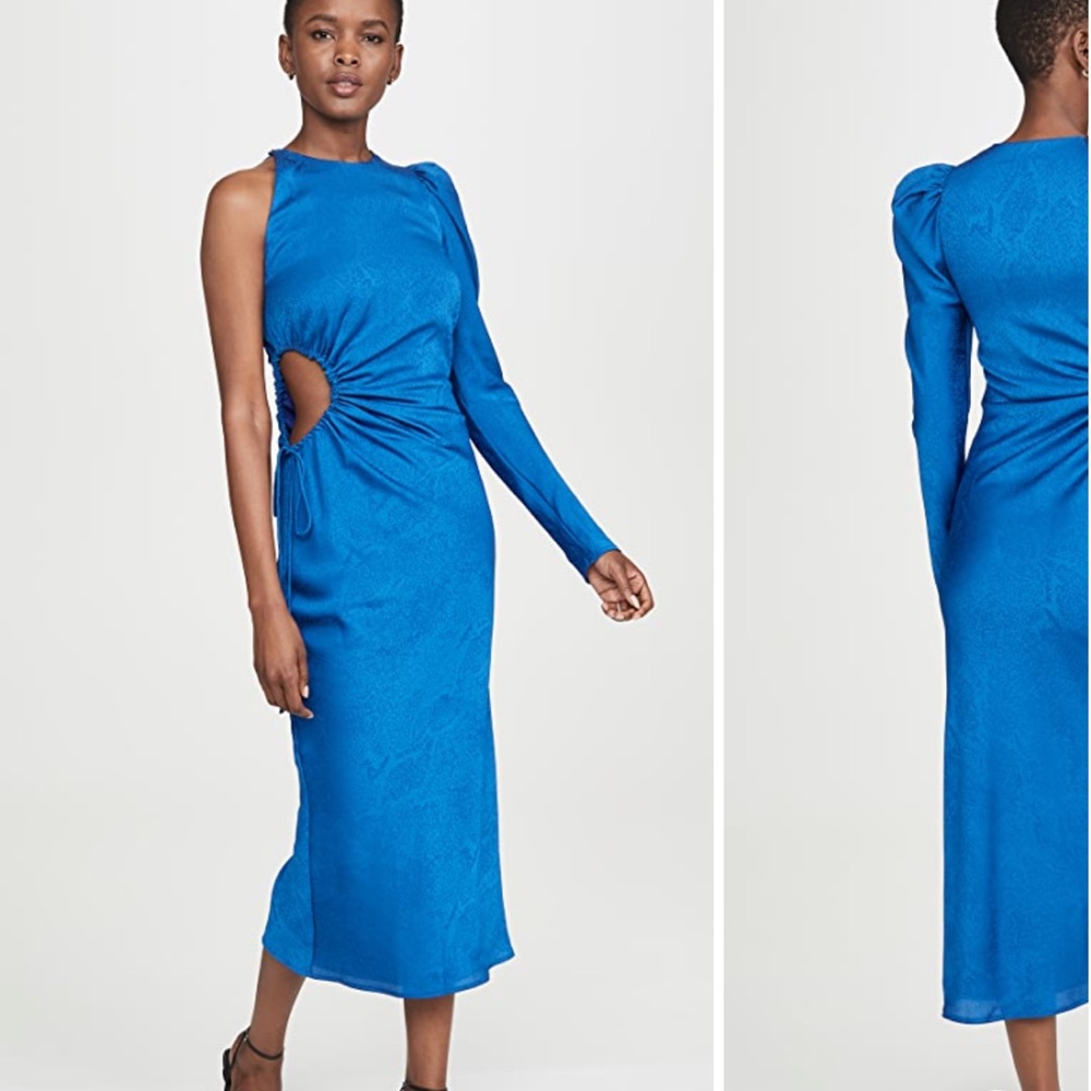 Midi Blue Dress